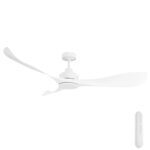 Mercator Eagle V2 DC Ceiling Fan with Remote Control - White 56"