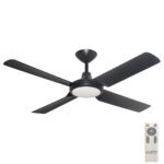 Hunter Pacific Next Creation V2 DC Ceiling Fan with LED Light- White 52"