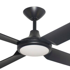 Hunter Pacific Next Creation V2 DC Ceiling Fan with LED Light- Matte Black 52" - Image 2