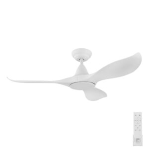 Noosa DC Ceiling Fan With Remote - White 46"