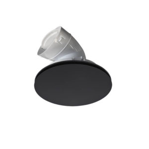 Premium Round Vent with 150mm Duct Adaptor in Black