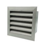 External Wall Vent Aluminium Weatherproof Louvre 200mm