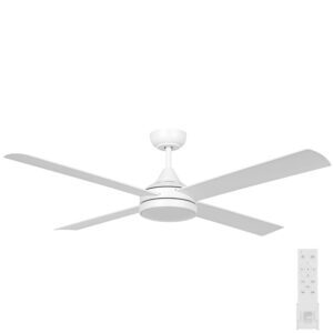 Eglo Stradbroke DC Ceiling Fan with CCT LED Light - White 52"