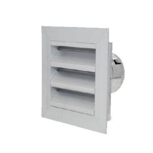 External Wall Vent Aluminium Weatherproof Louvre 100mm