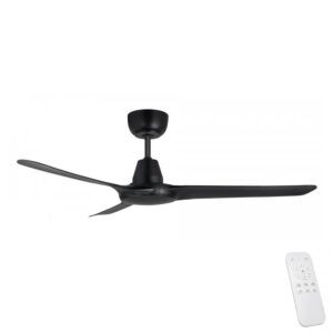 Ventair Spyda EC SMART Ceiling Fan - Matte Black 50"