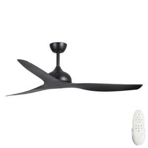 Fanco Eco Style DC Ceiling Fan - Black 60"