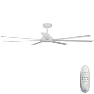 Calibo Alula SMART DC Ceiling Fan - White 80"