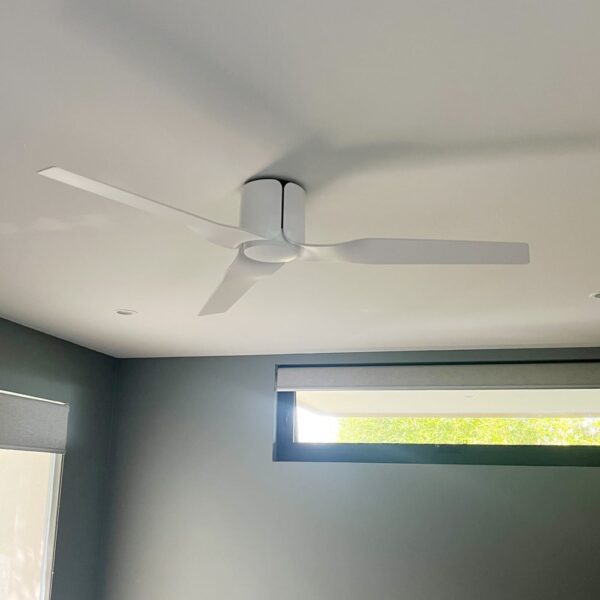 Fanco Flow DC Ceiling Fan - White 52"