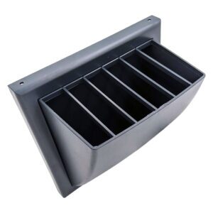 Hooded Wall Vent 100mm - Dark Grey - Image 3