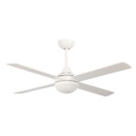 Claro Essentials Cooler AC Ceiling Fan with CCT LED Light & Wall Control