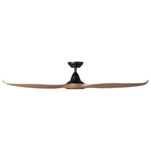 eglo-noosa-dc-ceiling-fan-black-with-teak-blades-60-sideview