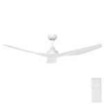 Bahama DC Ceiling Fan with Remote - White 52"