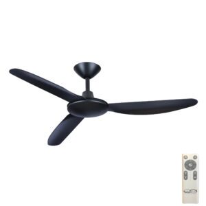 Hunter Pacific Polar V2 DC Ceiling Fan - Matte Black 48"