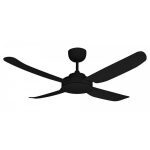 Ventair Spinika II Ceiling Fan - Black 48"