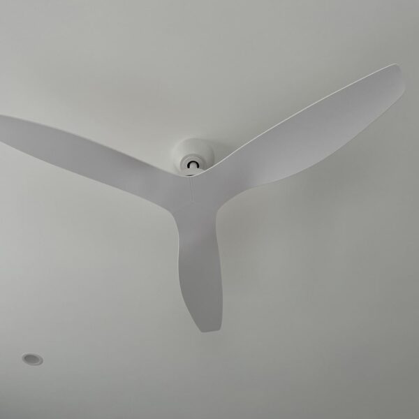 Claro Whisper DC Ceiling Fan - White 48"