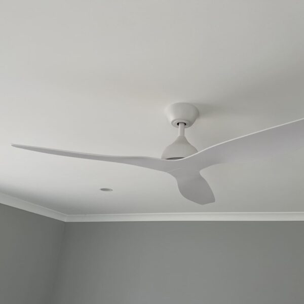 Claro Whisper DC Ceiling Fan - White 48"