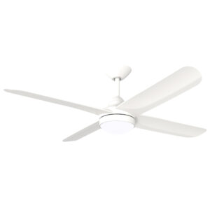 Hunter Pacific X-Over DC Ceiling Fan with Wall Control - White 48"