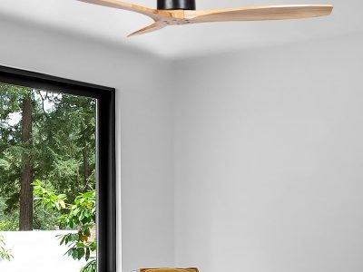 timber style ceiling fan