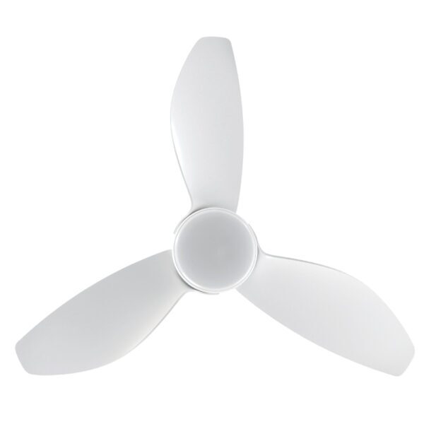 Eglo Torquay DC Ceiling Fan with CCT LED Light - Matte White 42"