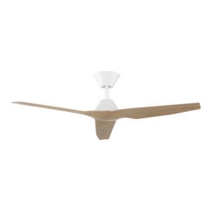 Fanco Infinity-iD DC Ceiling Fan SMART/Remote - White with Beechwood Blades 48" - Image 3