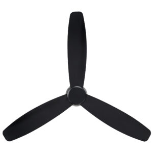 Eglo Seacliff DC Low-profile Ceiling Fan Black 52-inch Blades