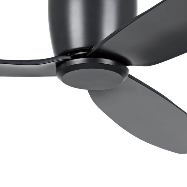 Eglo Seacliff DC Low Profile Ceiling Fan - Black 52"