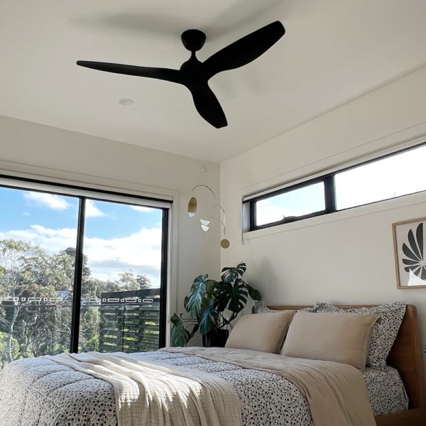 Fanco Eco Style DC Ceiling Fan - Black 52"