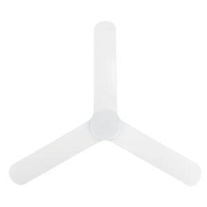 Eglo Iluka DC 52-inch Ceiling Fan with LED Light White Blades