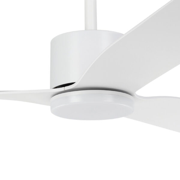 Eglo Iluka DC Ceiling Fan with Dimmable CCT LED Light - White 52"