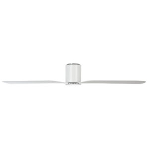 Eglo Iluka DC Low-Profile Ceiling Fan White 60-inch Side View