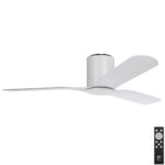 Eglo Iluka DC Low Profile Ceiling Fan - White 52"