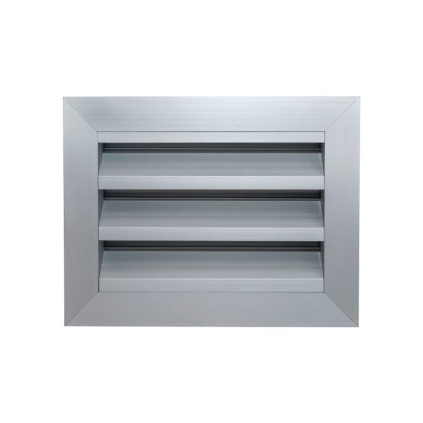 External Wall Vent Aluminium Weatherproof Louvre 150mm (BAL-40 Rated)