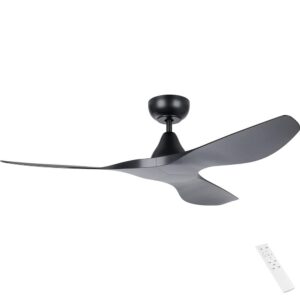 Eglo Surf DC Ceiling Fan - Black 48"