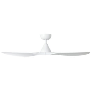 Eglo Surf DC Ceiling Fan White 48-inch Side View