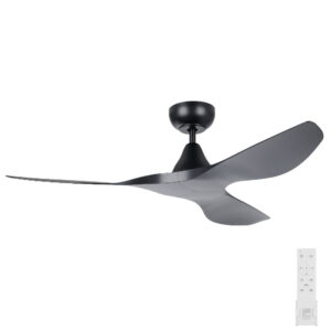 Eglo Surf DC Ceiling Fan - Black 52"