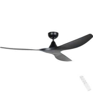 Eglo Surf DC Ceiling Fan - Black 60"