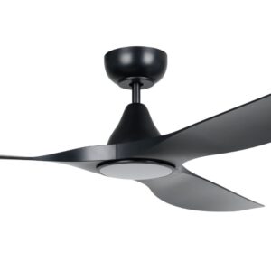 Eglo Surf SMART DC Ceiling Fan with LED Light - Black 60" - Image 2