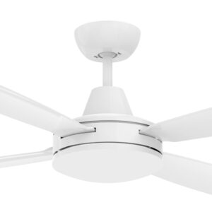 Mercator Nemoi Lite DC Ceiling Fan with LED Light - White 48" - Image 2