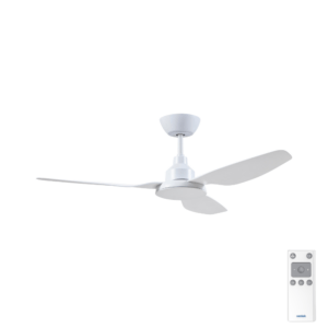 Ventair Glacier DC Ceiling Fan - White 48"