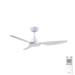 Ventair Glacier DC Ceiling Fan - White 52"