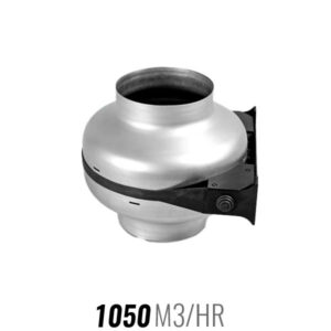 Oerre Turbo Centrifugal Inline Fan 100mm