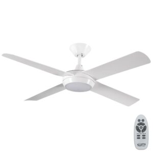 Hunter Pacific Concept DC Ceiling Fan with LED Light - White 52"