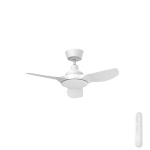 Mercator Jota Mini DC 3-Blades Ceiling Fan - White 36"