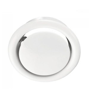 Cone Vent Metal with Adjustable Centre 125mm