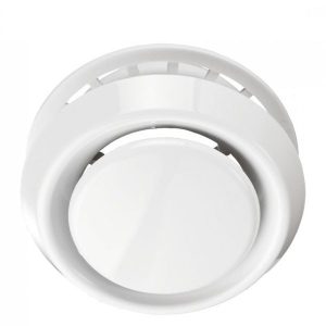 Cone Vent Plastic with Adjustable Centre 150mm