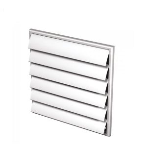 Gravity Vent Plastic White 150mm