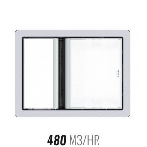 IXL Luminate Single 3 in 1 Exhaust Fan with LED Light (Silver) - Image 1