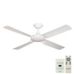 Hunter Pacific Next Creation V2 DC Ceiling Fan with Remote and Wall Control - White 52" Hunter Pacific Next Creation V2 DC Ceiling Fan with Remote and Wall Control - White 52"