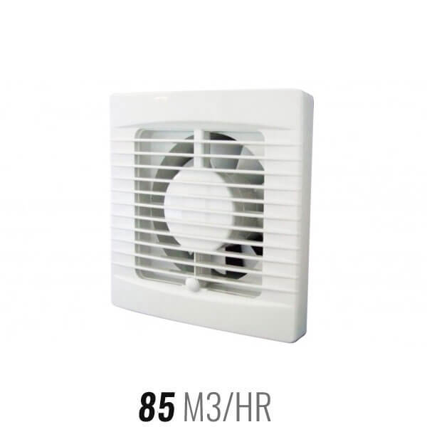 Manrose SELV 12V Wall/Ceiling Exhaust Fan- 100mm