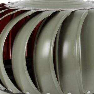 Bradford Windmaster - Natural Roof Ventilator - 300mm - BAL 40 - Green (Colorbond Pale Eucalypt) - Image 2